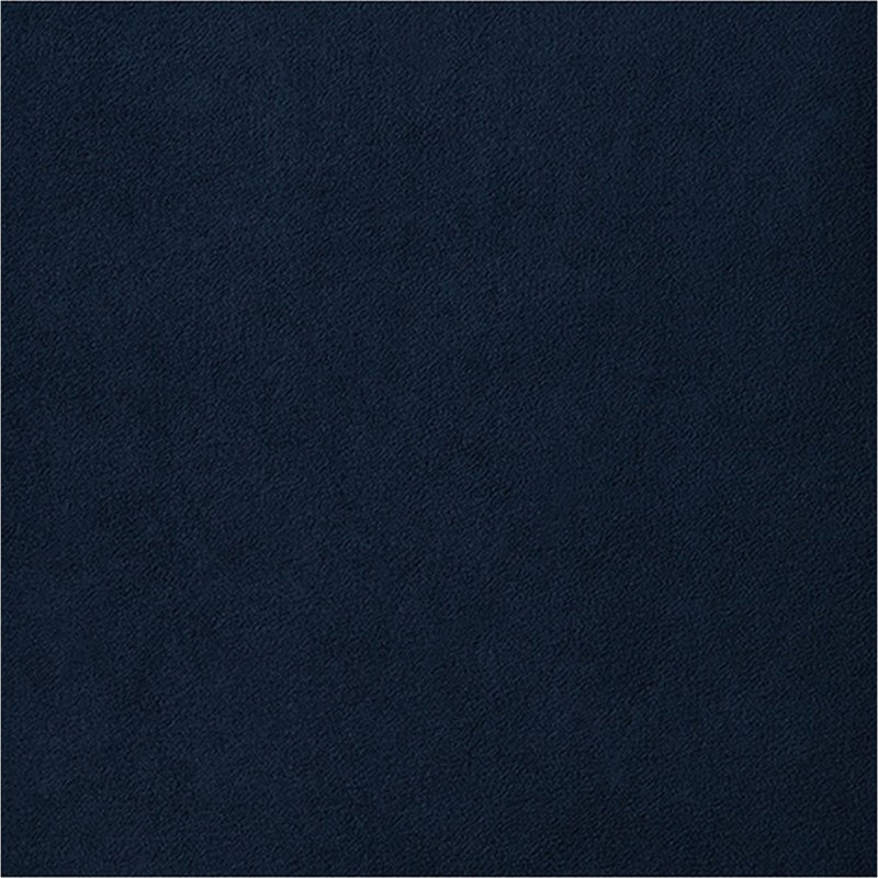 Coussin décoratif Wali, 20 po, polyester, Bleu encre