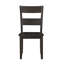 Ensemble de 2 chaises d'appoint en bois