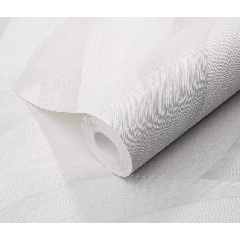 Wallpaper Abstract Featuring Waves, Cream