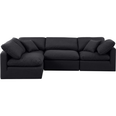 Izzet Upholstered L-Shaped Sectional Reversible
