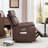 Olmead 35.8" W Top-Grain Genuine Leather Power Recliner-1464310776