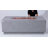  Andes 66" Outdoor Concrete Fire Table with Built-In Hidden Propane Tank Storage 60,000 BTU - Includes Lava Rocks & PVC Cover-88957640