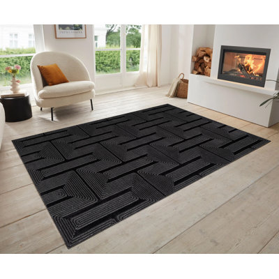 Demica Abstract Indoor / Outdoor Area Rug