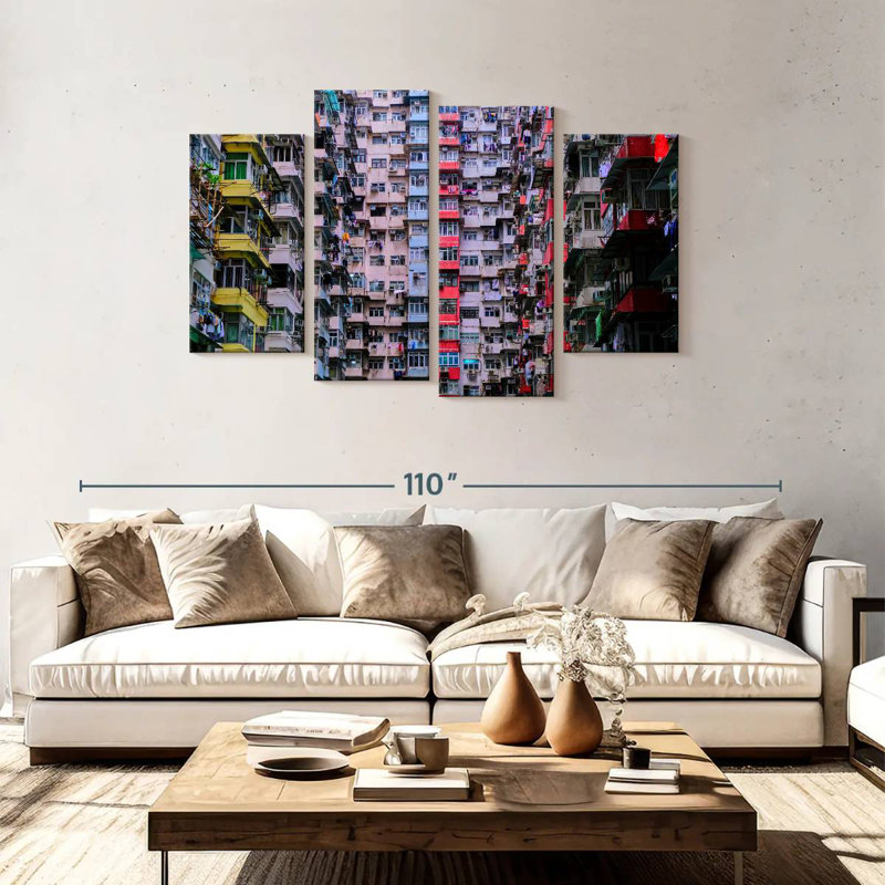 Lilie hong kong appartements, H 48 po x l 75 po