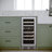 23 Bottle and 8 Can Dual Zone Built-In Wine Refrigerator-66168545