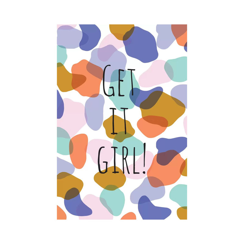 Oh So Happy IV by Nadia Hassan - Wrapped Canvas Print, 66.04 cm H x 45.72 cm W x 1.91 cm D