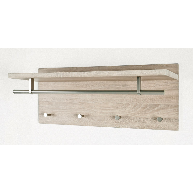 Wall-Mounted Coat Rack I, Light Wood