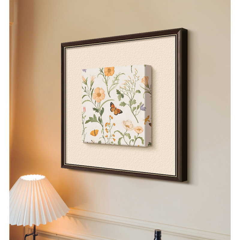 Décoration murale de style français en grès floral rétro style français, H 19,69 po x l 19,69 po x P 1,18 po