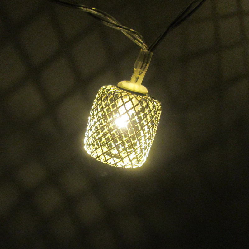 Anzavia Indoor 10 - Bulb 64'' Battery Powered LED Novelty String Light