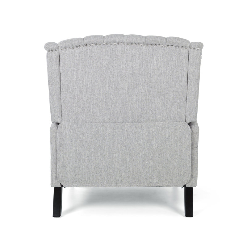ONE AND HALF SEATER RECLINER Recliner Innovation: Modern design, unlimited comfort, powerful and elegant, Light Gray