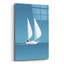  'Sailing 3' by Arctic Frame Acrylic Glass Wall Art, 12" x 16"