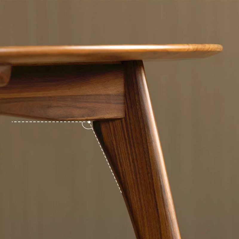 Solid wood luxury dining table, 29.52"H x 55.11"L x 55.11"W