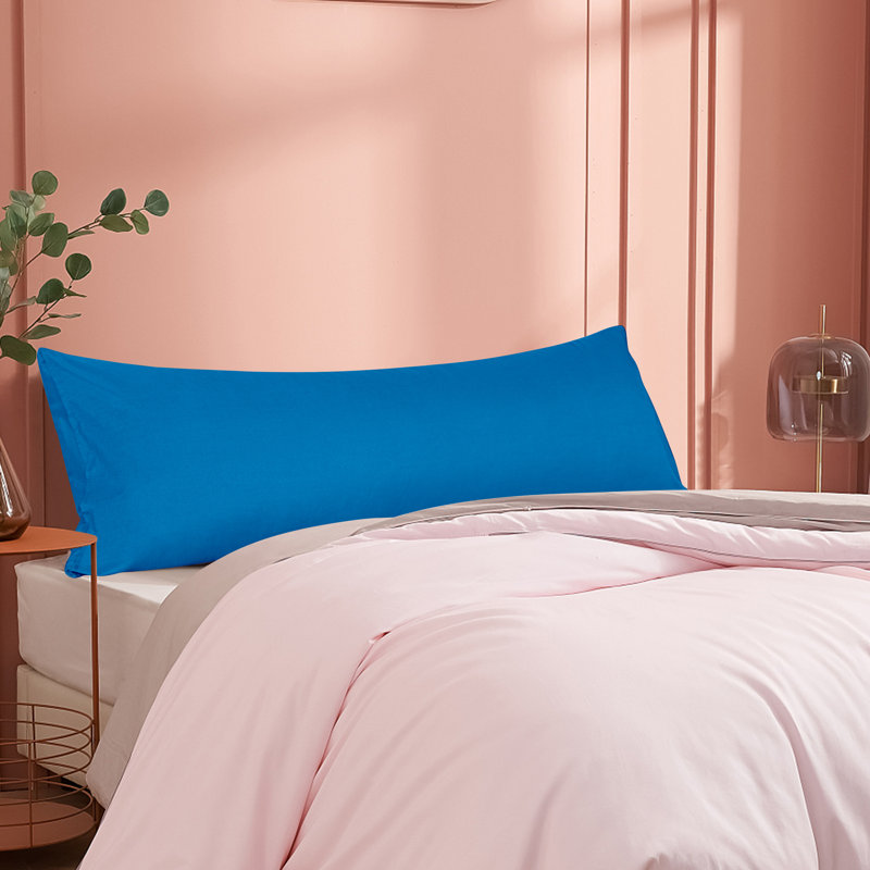 Housse de coussin pour le corps, 1800 Housse de coussin pour le corps en microfibre brossée avec fermeture à enveloppe - 20 x 54 pouces - NTBAY
