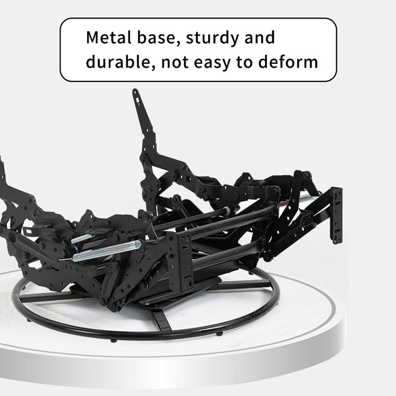Fauteuil inclinable moderne, multifonctionnel et ergonomique, Beige gris