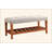 Charla Fabric & Oak Finish Bench-496043724