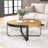 Isaac Powder-Coated Metal Frame Coffee Table