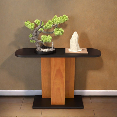 Nouvelle table d'entrée en bois massif de style chinois