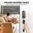 VEVOR Smart Lock 5-in-1 Fingerprint Smart Door Knob with Independent Handle