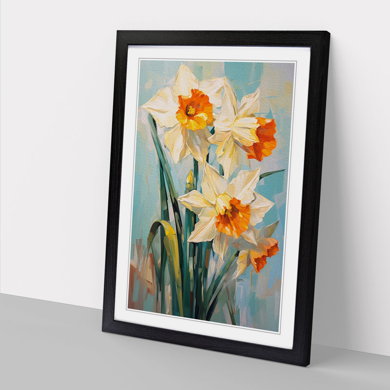 Single Picture Frame Print on Wood, Black Framed, 64cm H x 46cm W