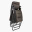 Fauteuil inclinable pliant rembourré pour l'extérieur Lafuma Mobilier RSXA-69507152