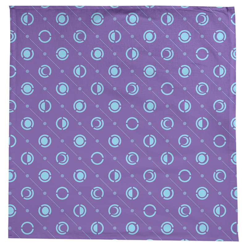 Nappe des phases de lune classiques, Mauve / bleu sarcelle