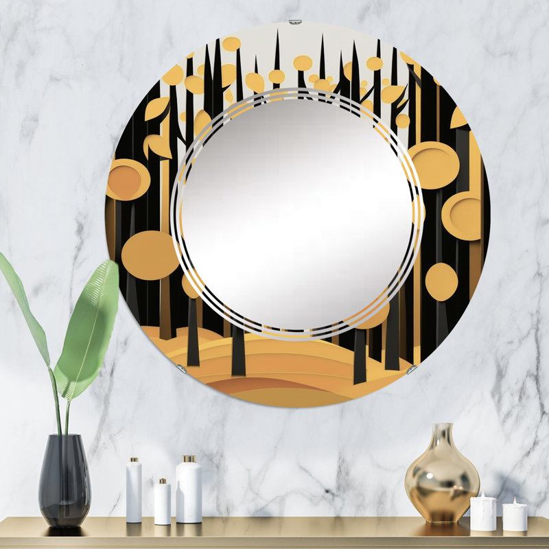 Miroir mural Willidean, 32 po x 32 po
