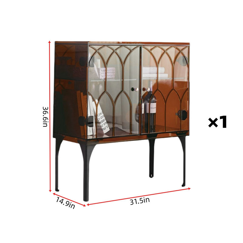 Armoire d'appoint Retro Light Luxury, Amber