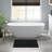 1 PCS 100% Cotton Tufted 3000 GSM Reversible Bath Rug Black-1563681548