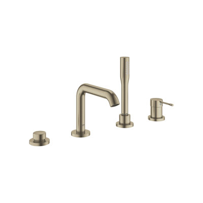 Essence New Single Handle Deck Mounted Roman Tub Faucet with Diverter and Handshower