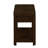 25'' Rectangular Farmhouse End Table With Storage Shelf, Sofa Side Table With Solid Wood Legs For Living Room, Bedroom, Office-13242563