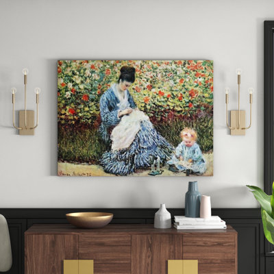 Claude Monet - Wrapped Canvas Painting