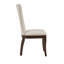 Chaise rembourrée à oreilles Lydon