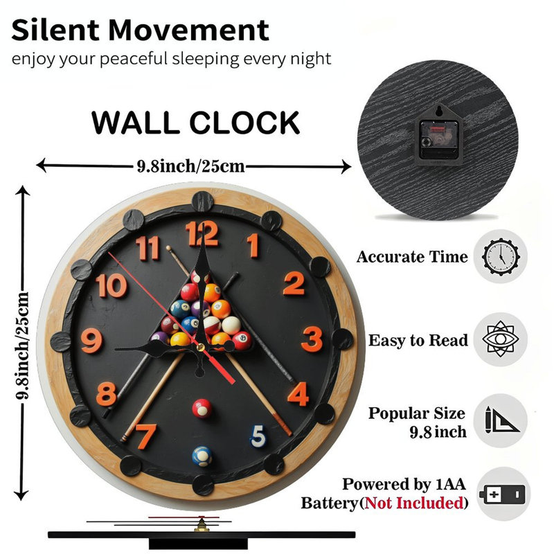 Horloge de billard