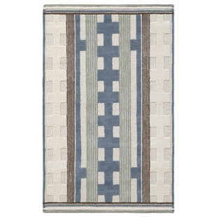 Tapis d'intérieur en laine touffeté à la main Harbor