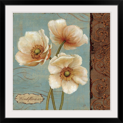 « ii », reproduction d’impression sur brissonnet, Windflower
