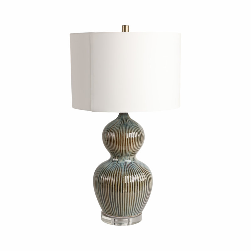 27" Loveda Ceramic Table Lamp
