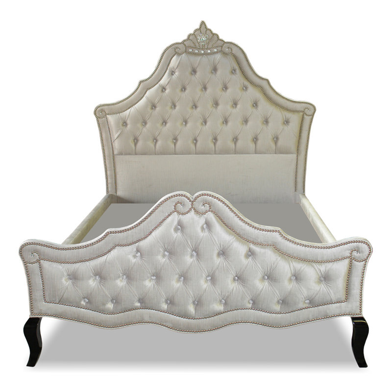 Belle Velvet Bed, Queen