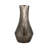 Modern Sculptural Metal Cutout Form Table Vase for Home Display - Tall Flower Vase Accent for Living Room and Tabletop Decor - Bronze-1001391377