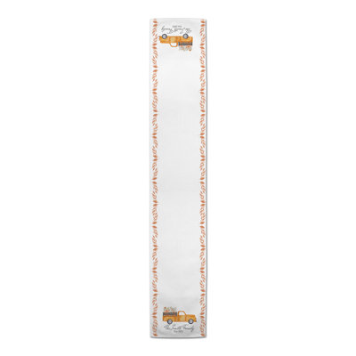 Pumpkin Truck Table Runner