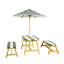 Table de pique-nique pour enfants avec parasol Naturally Playful