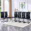Chaises de salle à manger rembourrées-212982987-212982985
