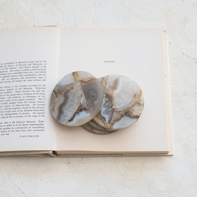 Kiyanni Round 4 Piece Coaster Set