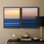 «Sunset Seascape I», reproduction encadrée de qualité supérieure - prête à être accrochée - aucun clou requis - aucun clou requis