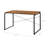 Jurgen Oak & Black Finish Writing Desk-1434765304