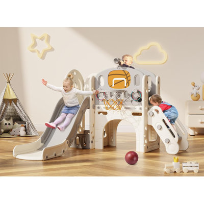 Ensemble de jeu pour enfants 9 en 1, glissoire pour enfants