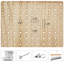 Paravents avec panneaux d'intimité en bois H 66,8 po-2003473776-2003473777