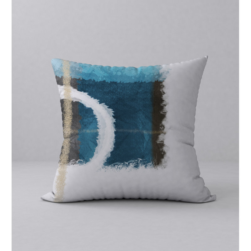 Housse et insert de coussin carré Debonair, 18" x 18"