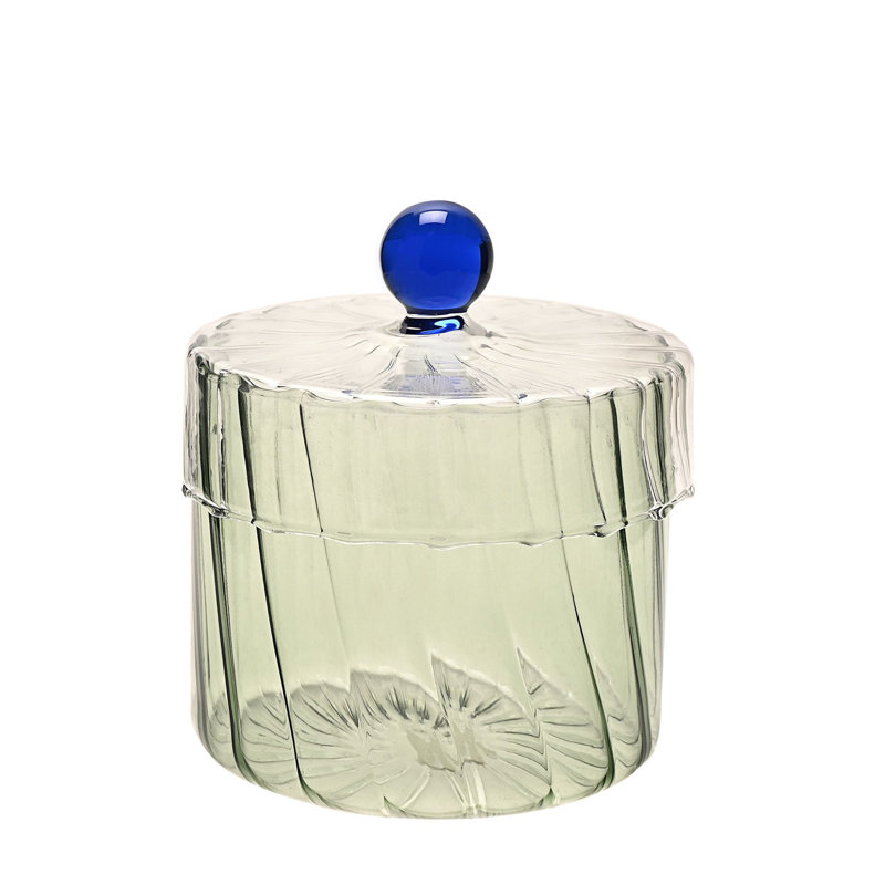 Accessory Box +, Blue/Green, 12.70cm x 11.10cm x 11.10cm
