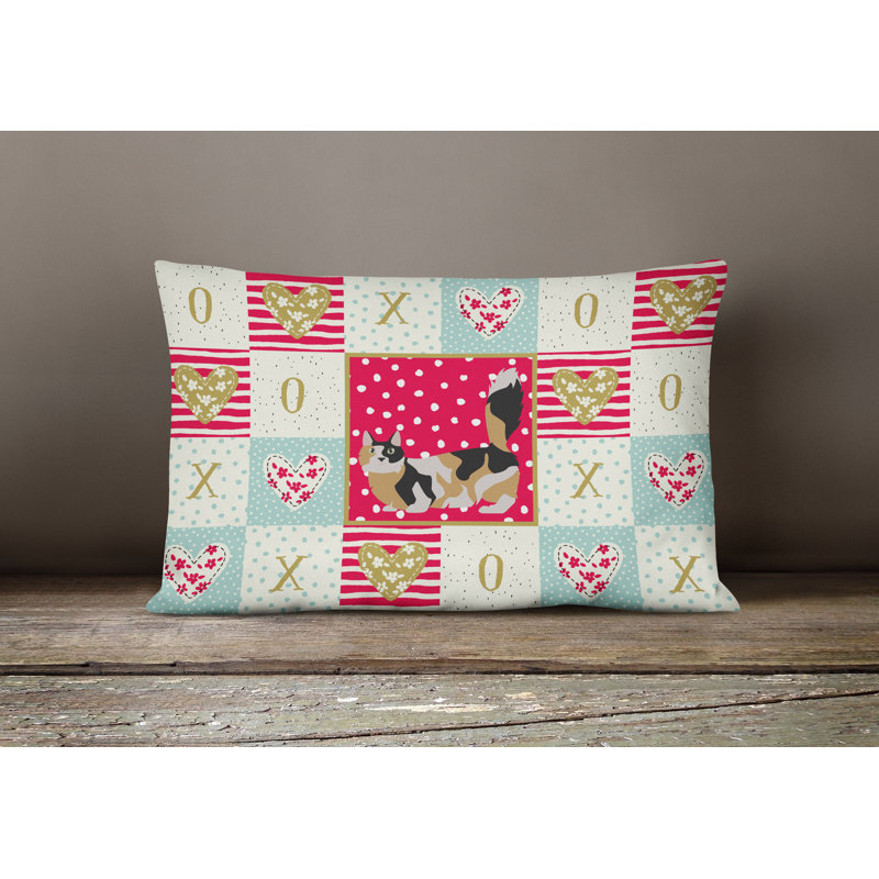 Patchwork Outdoor Throw Pillow