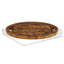 HiTeak Furniture Teak Wood Oval Cutting Board